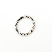 12MM Close Gold Plated Twisted Jump Ring